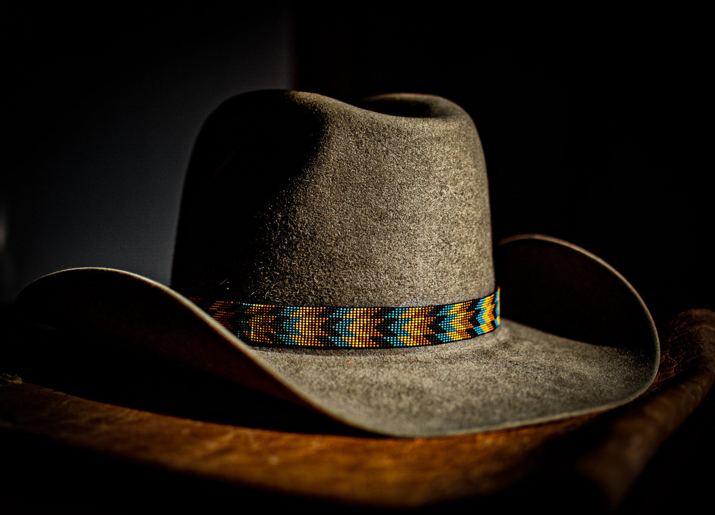 Hat Band — Made to Order — “Feathers”