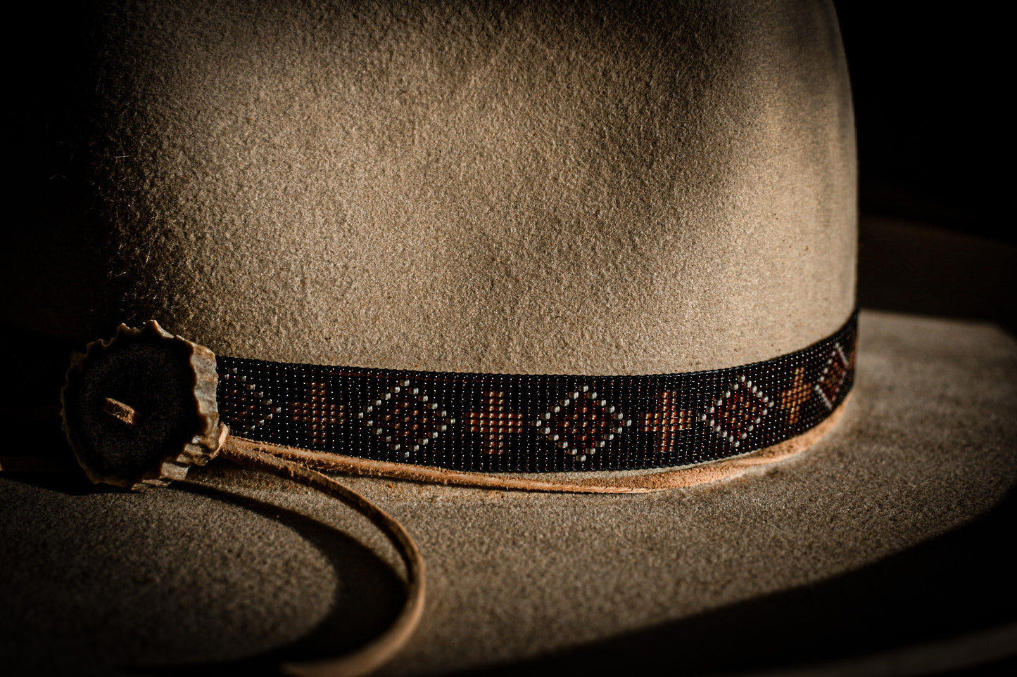 Hat Band - “Trapper” (narrow)