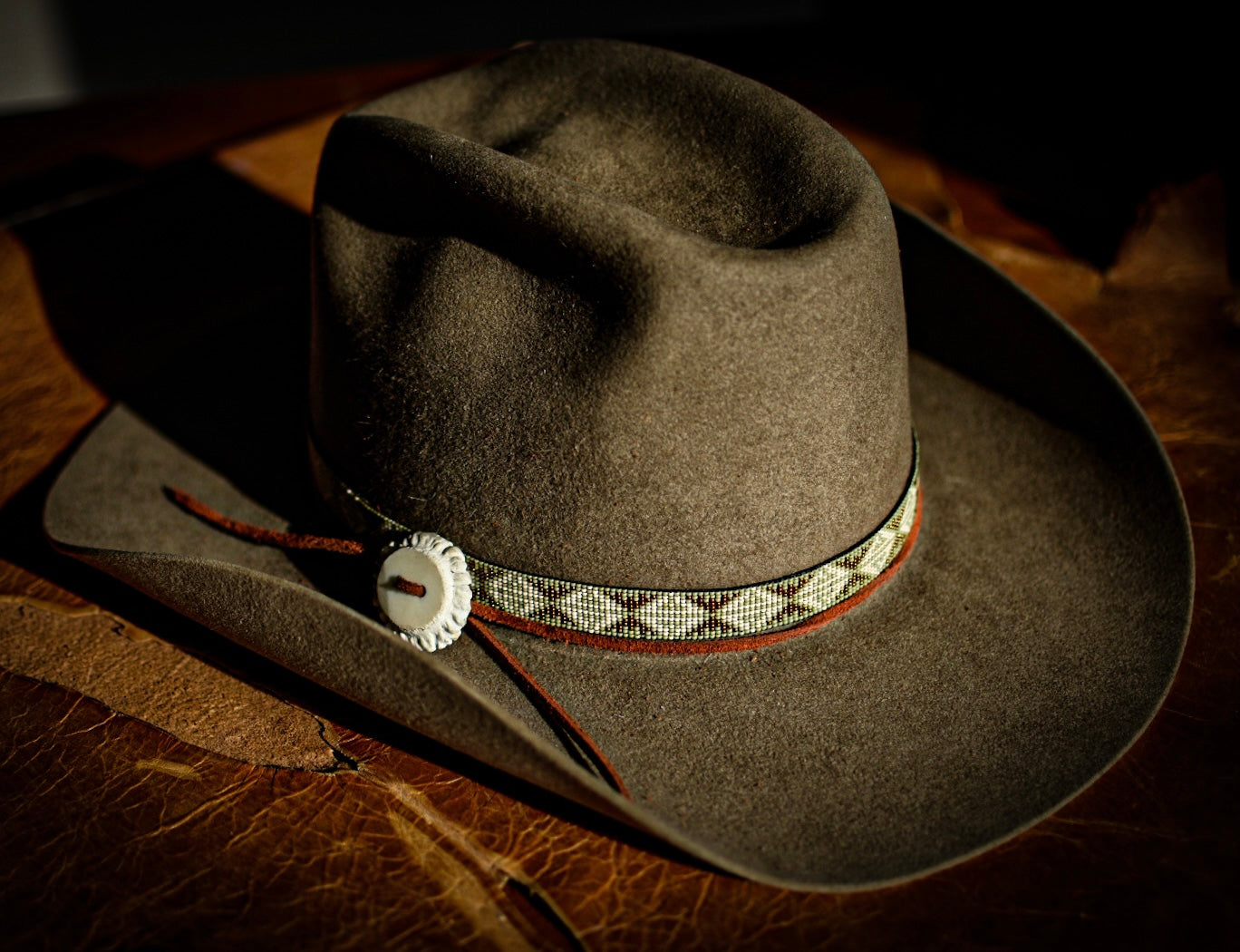 Hat Band — Made to Order — “Bear Grass”