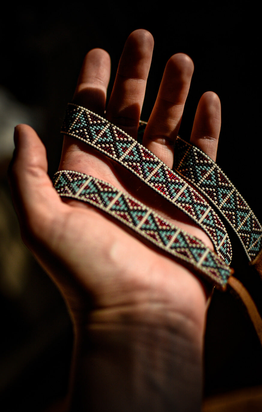 Hat Band — Made to Order — “Garnet”