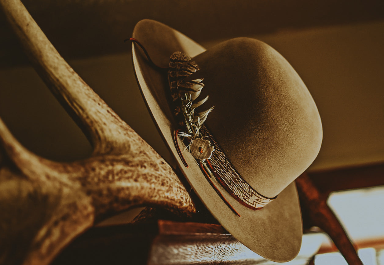 Hat Band — “Colt” in Cream
