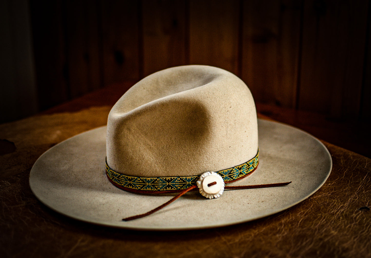 Hat Band — Made to Order — “Bear Grass”