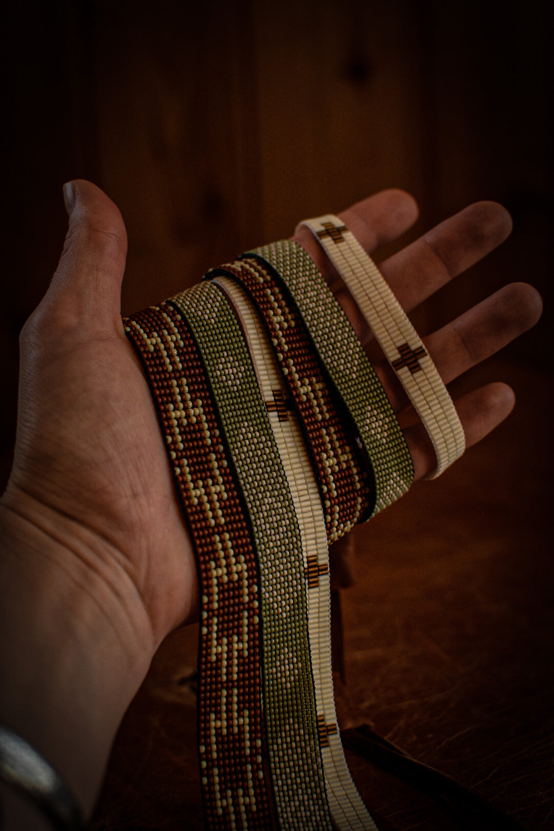 Hat Band - “Bugle Cross” - Bronze