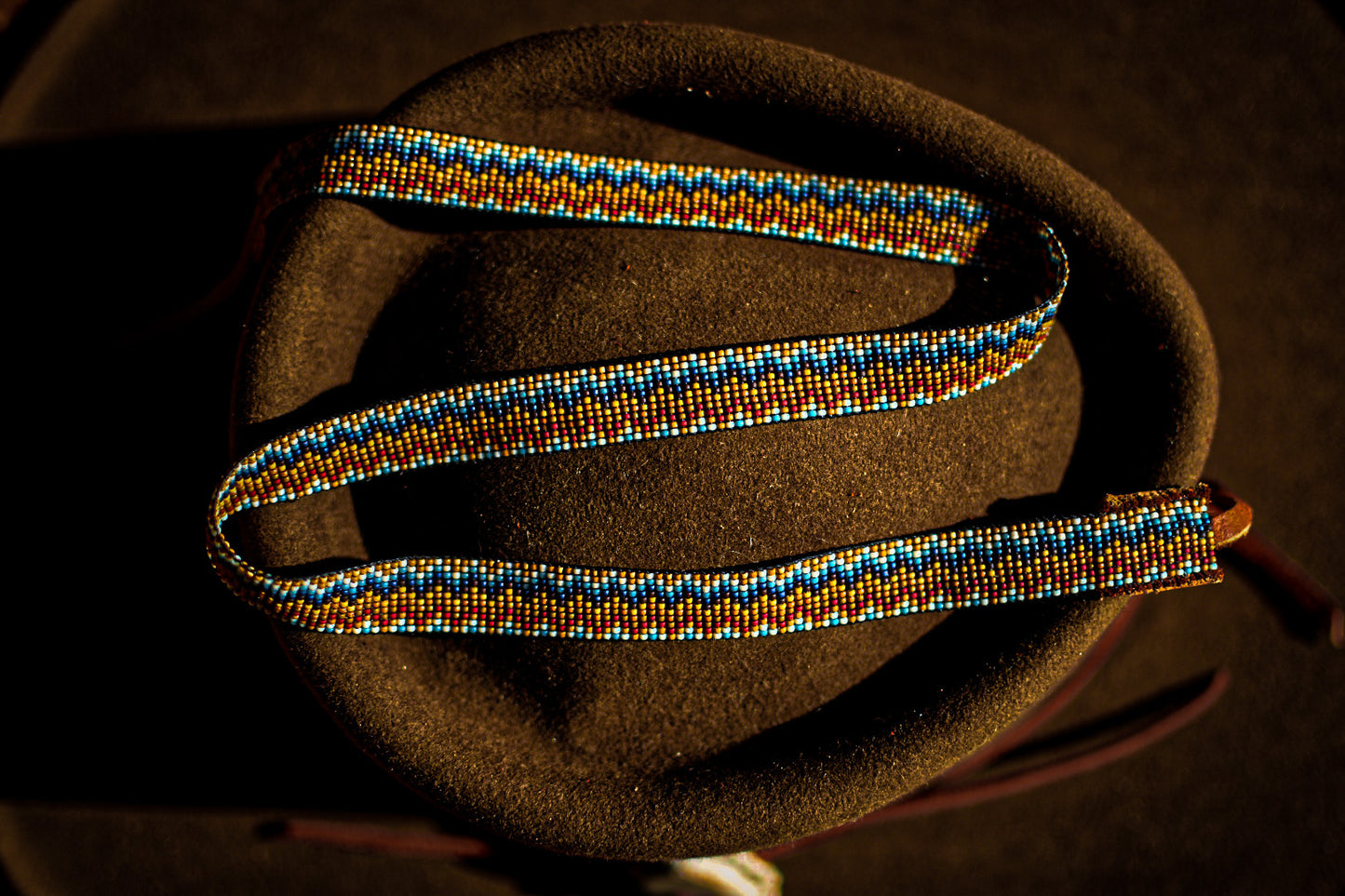 Hat Band — Made to Order — “Sunrise”