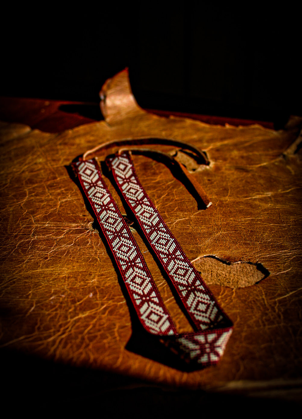 Hat Band — Made to Order — “Prairie Fire”