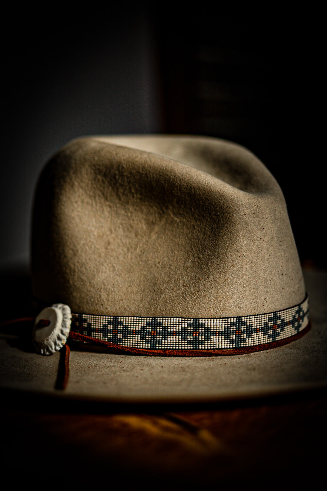 Made to Order - Hat Band - “Quilted Crosses”