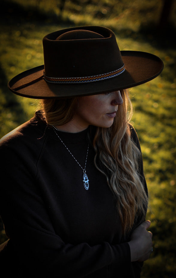 Hat Band — Made to Order — “Sunrise”