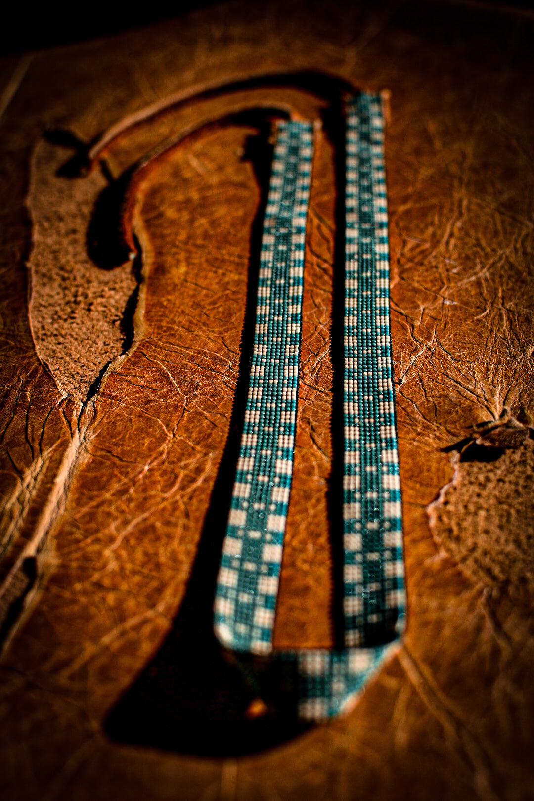 Hat Band — Made to Order— “Mountain Bluebird”