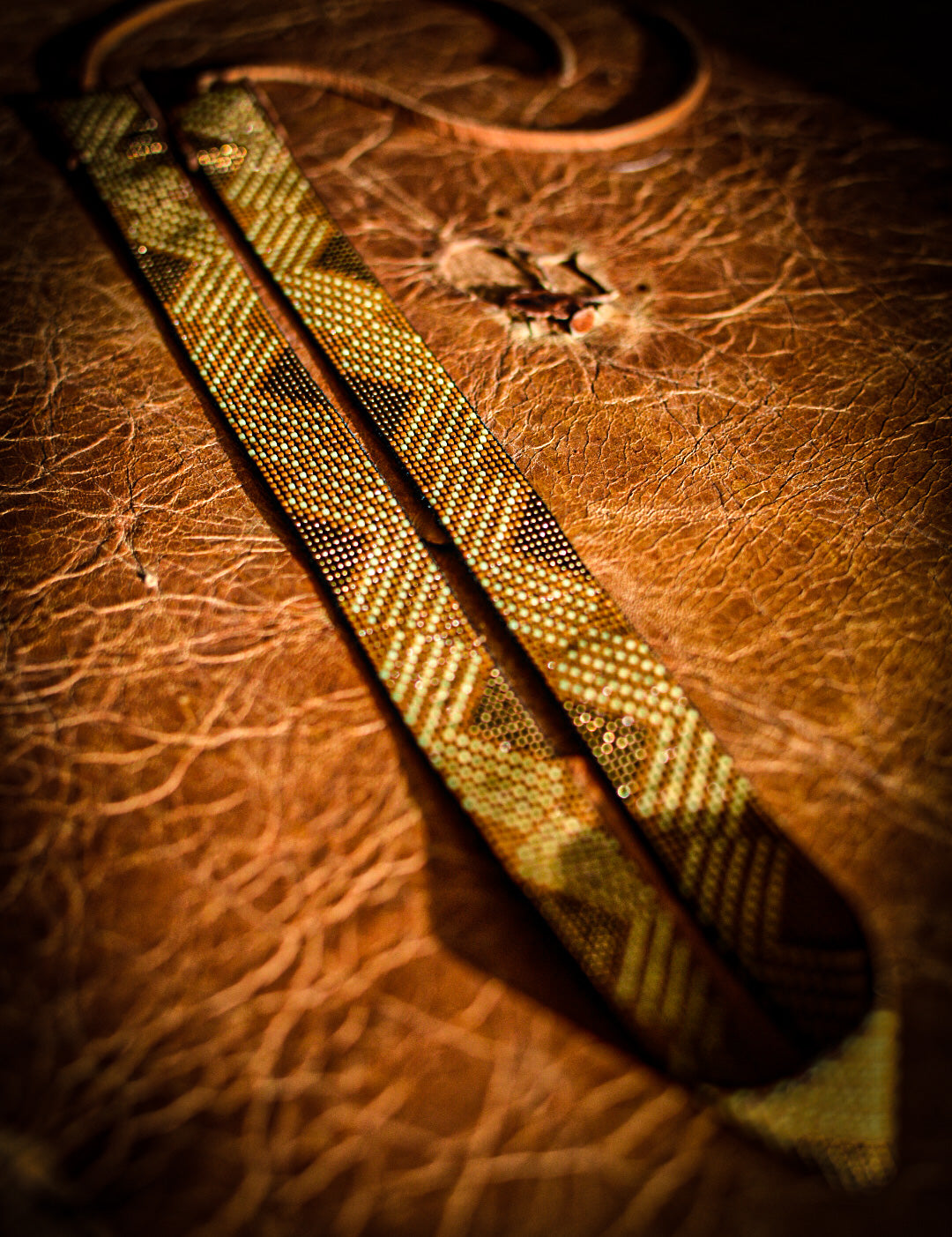 Hat Band — “Hawk” in Bronze