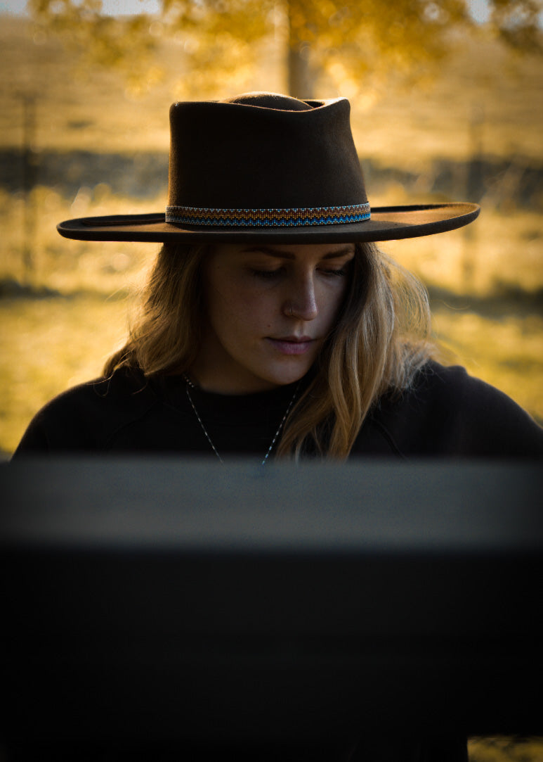 Hat Band — Made to Order — “Sunrise”