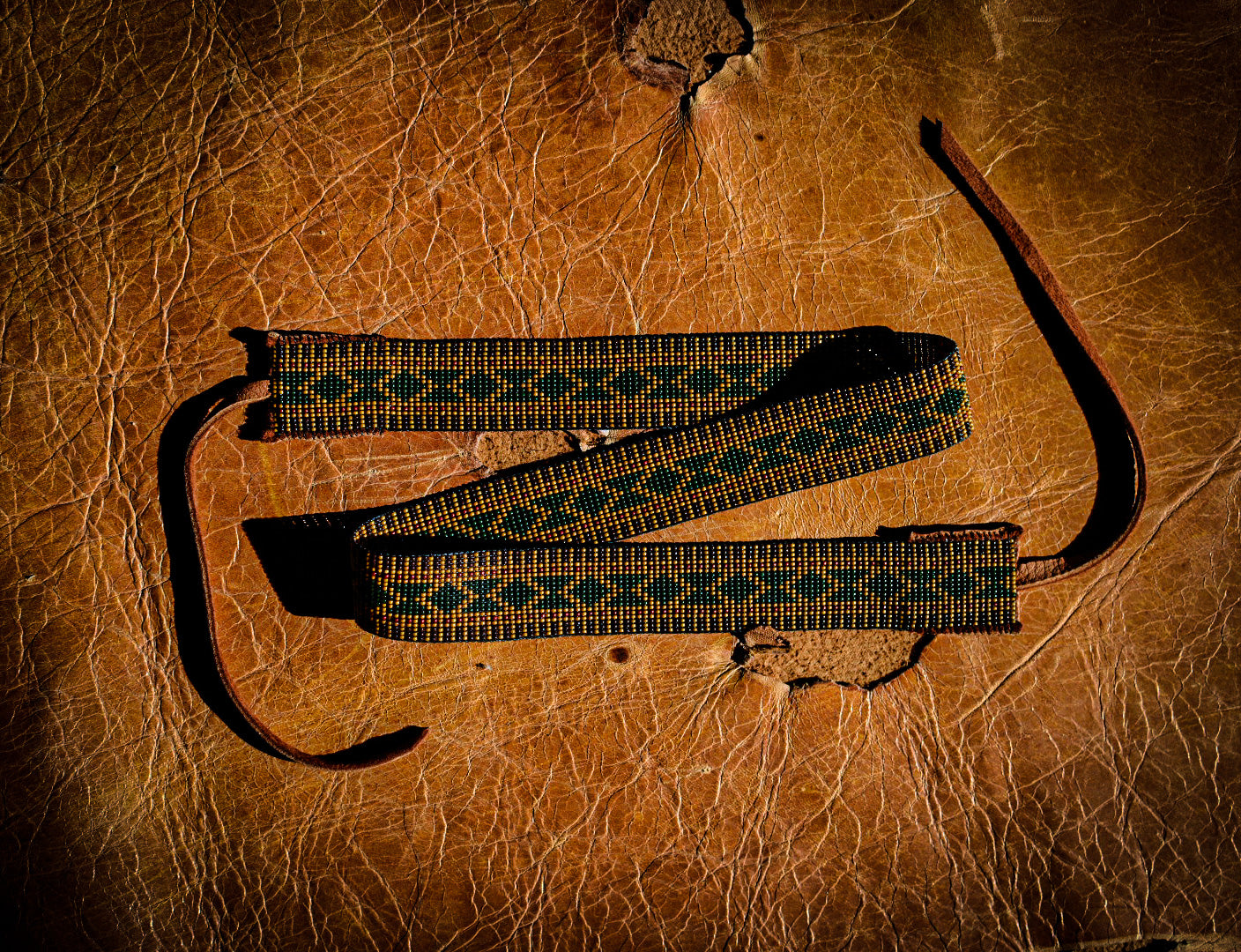 Hat Band — Made to Order — “Boulder Falls”