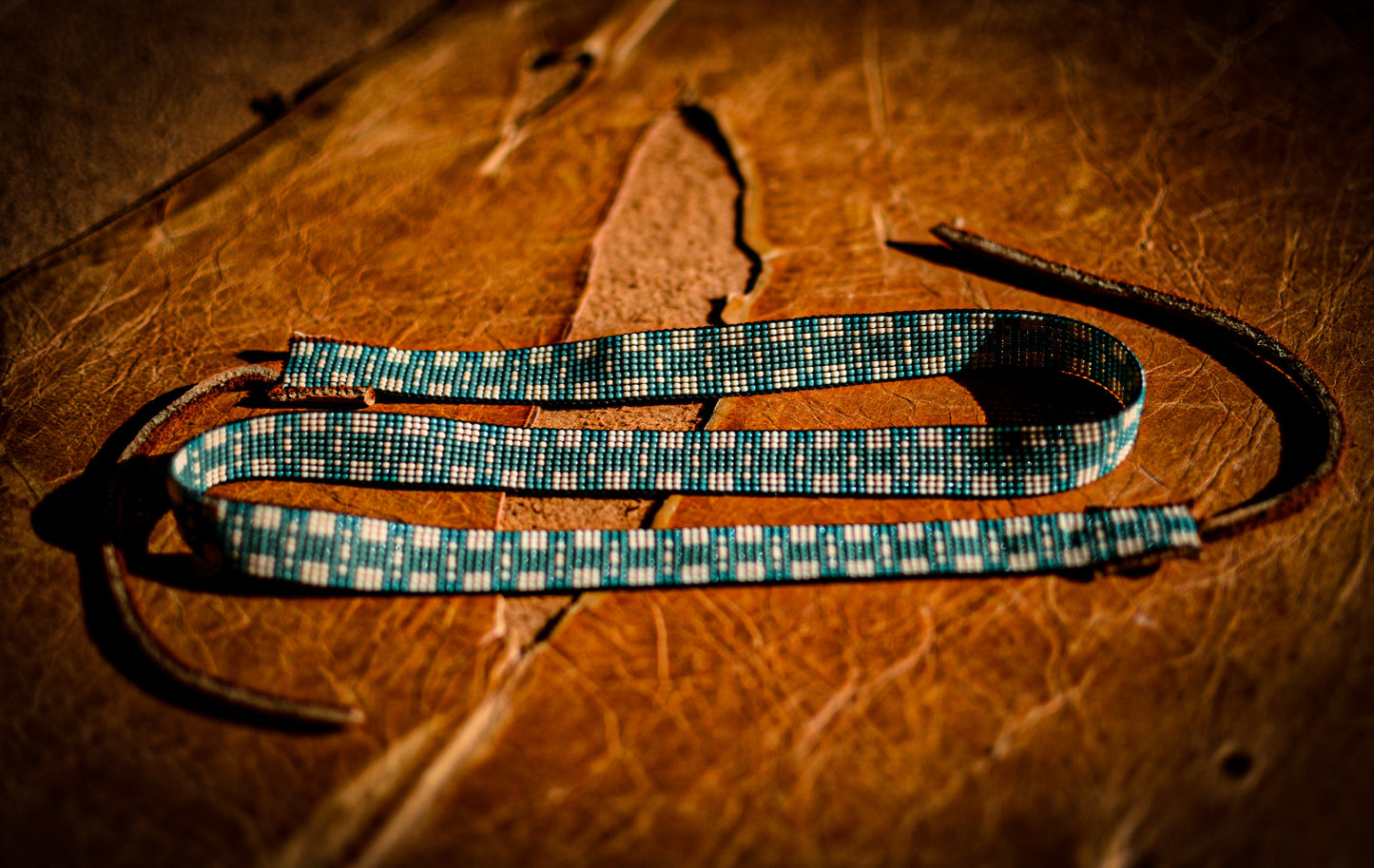 Hat Band — Made to Order— “Mountain Bluebird”