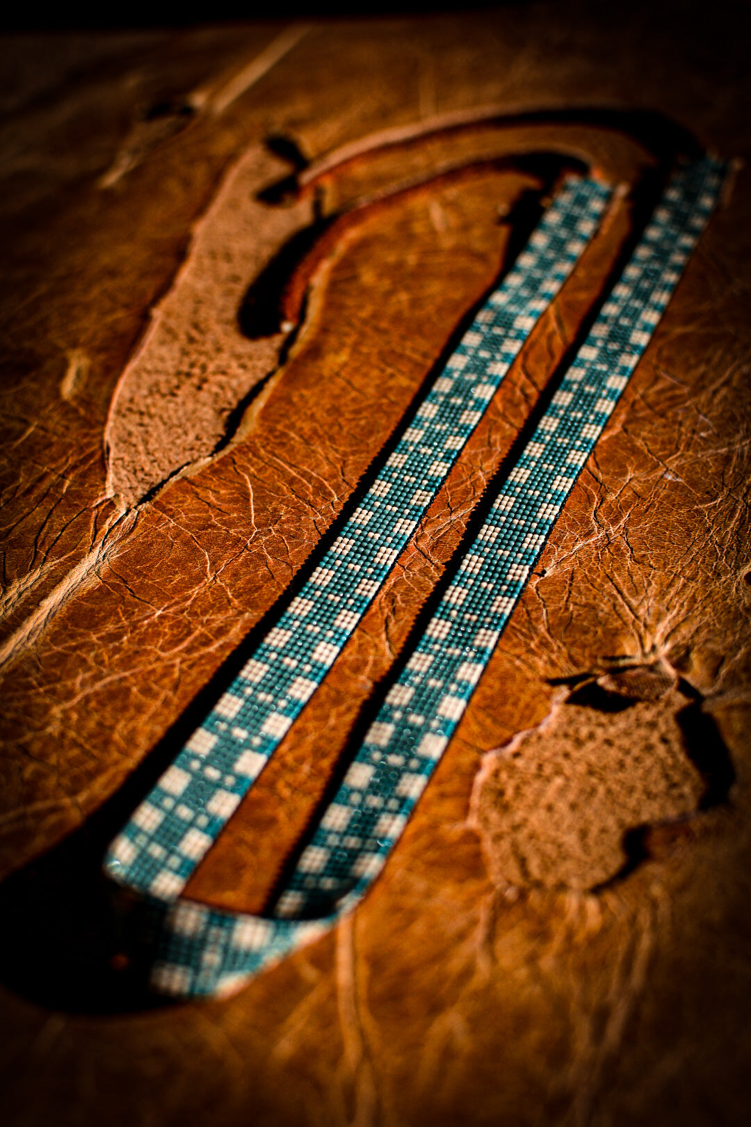 Hat Band — Made to Order— “Mountain Bluebird”