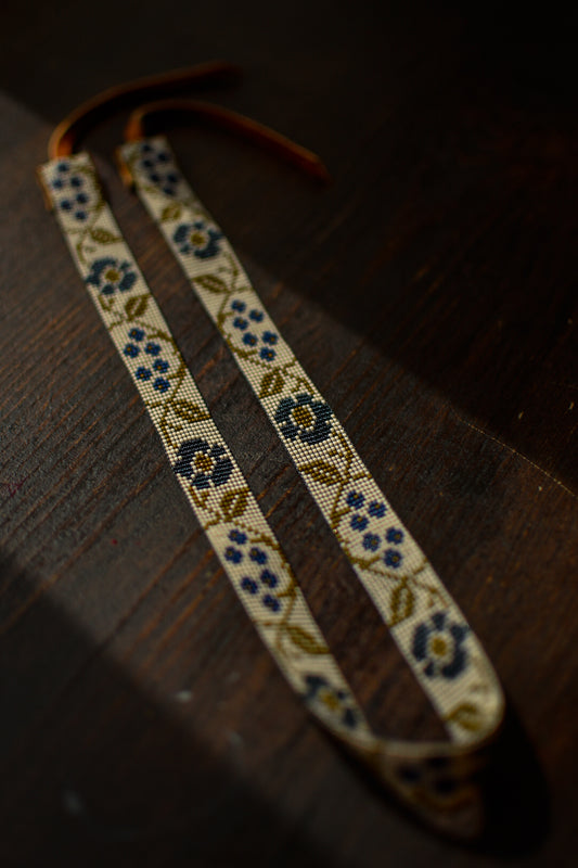 Hat Band — Made to Order “Forget Me Not”