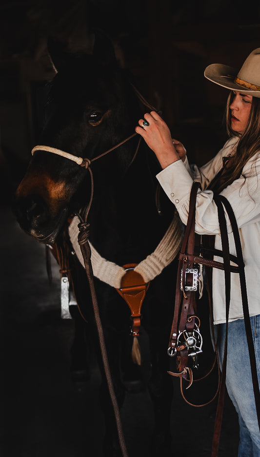Hat Band — “Hawk” in Bronze
