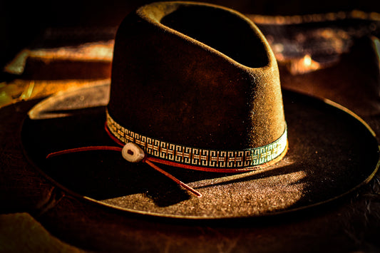 Hat Band — “Cinch” in olive