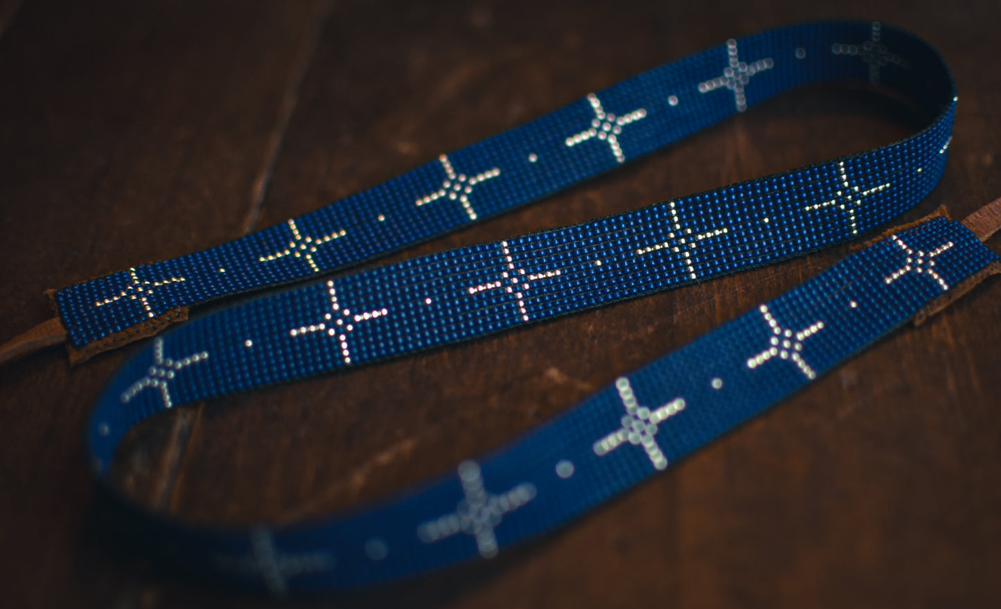 Hat Band — “Polaris” in navy