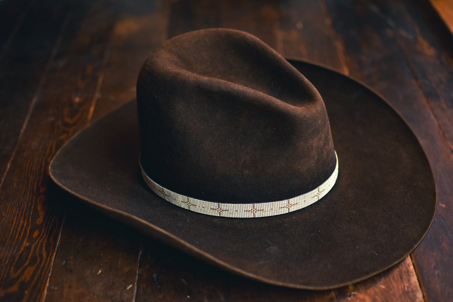 Hat Band — “Polaris” in Gold