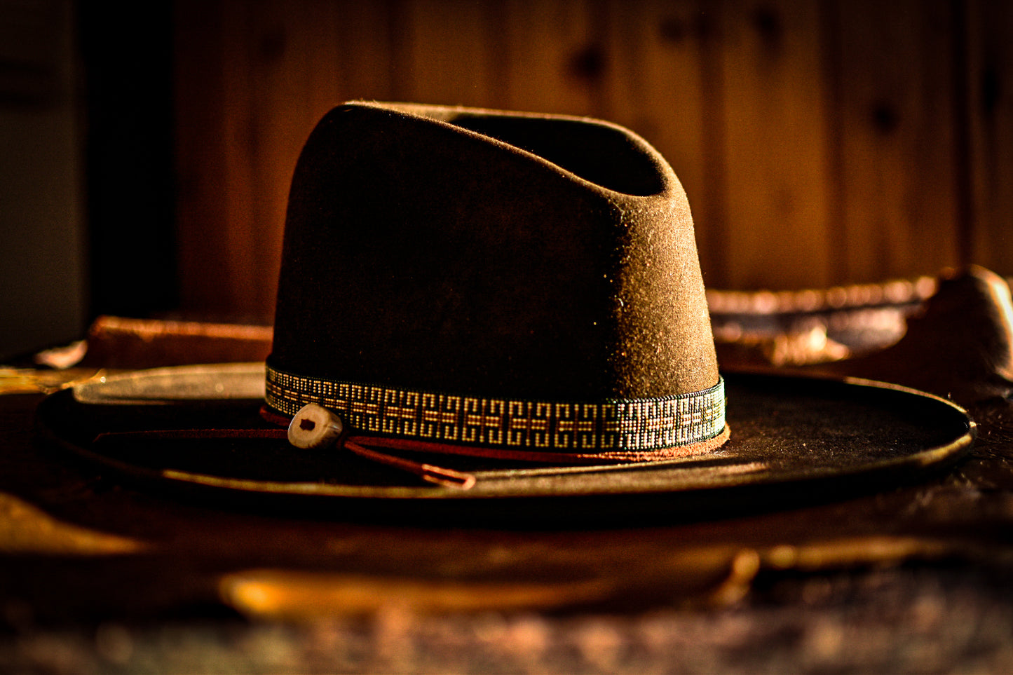 Hat Band — “Cinch” in olive