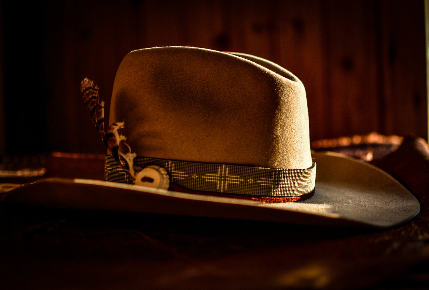 Hat Band — “Ponderosa” in sage