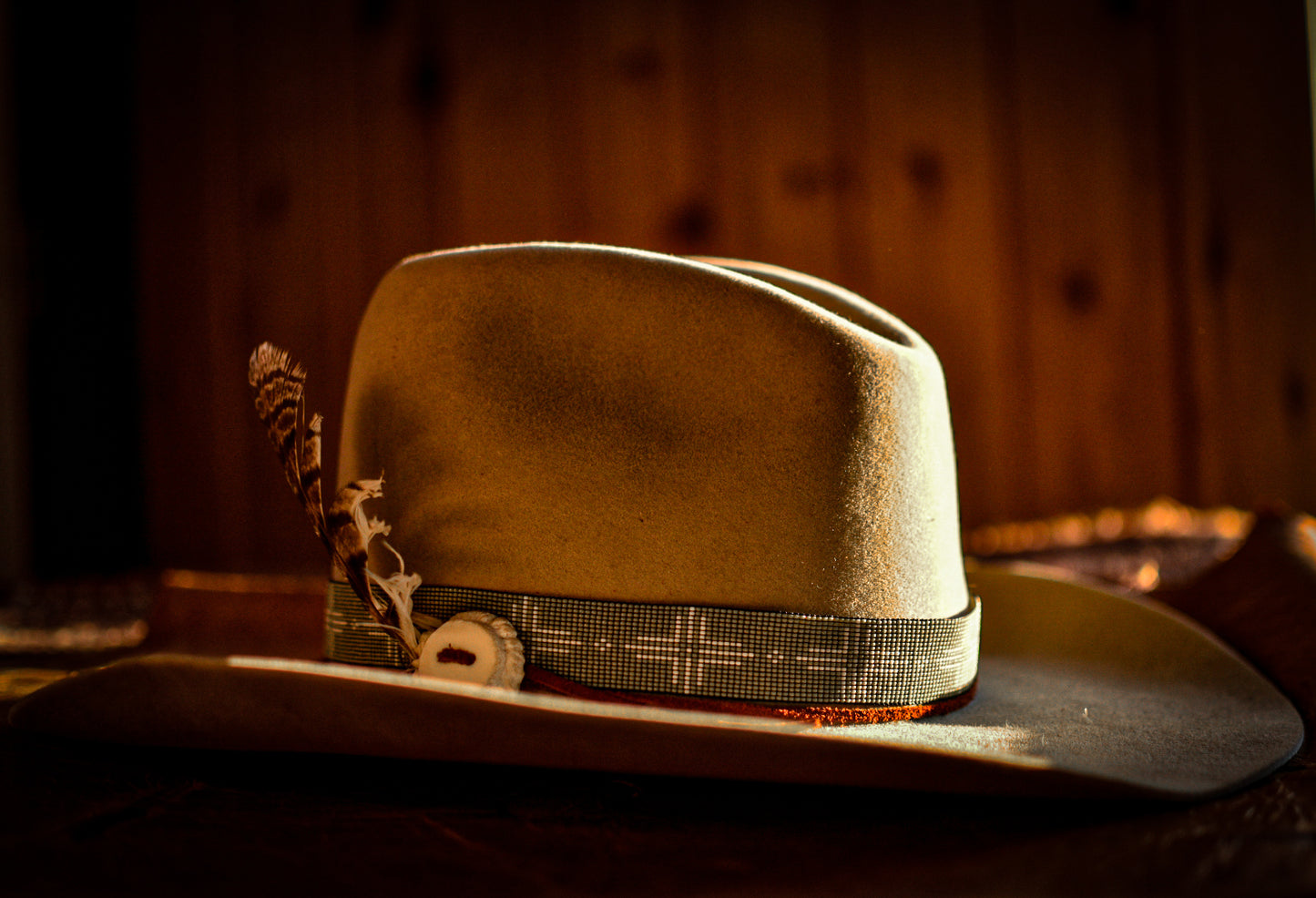 Hat Band — “Ponderosa” in sage