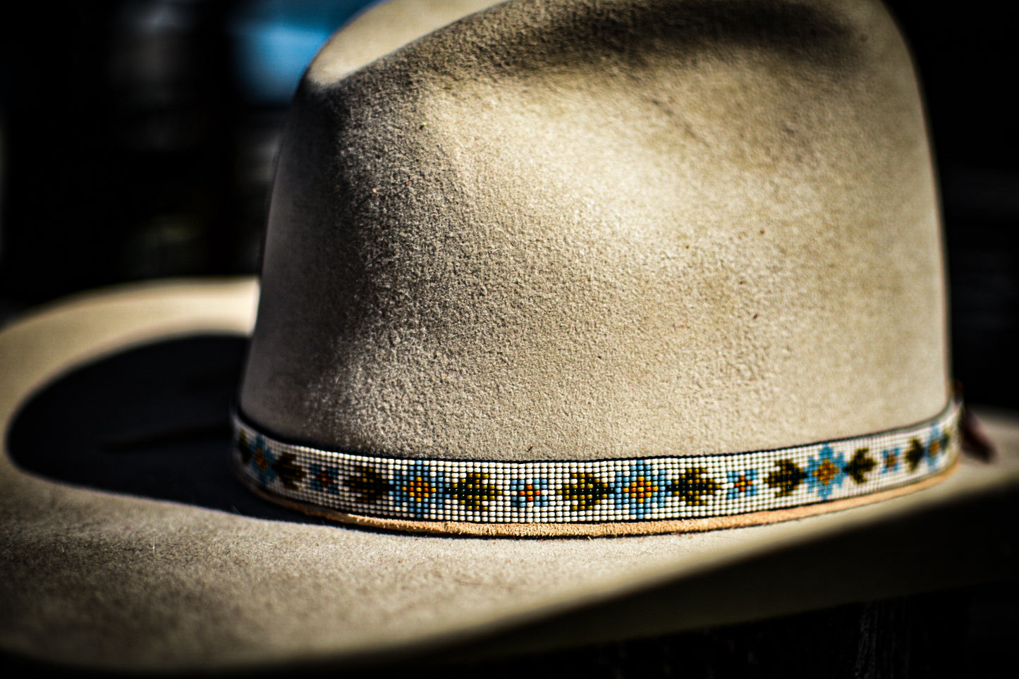 Hat Band — “Prairie Crocus”
