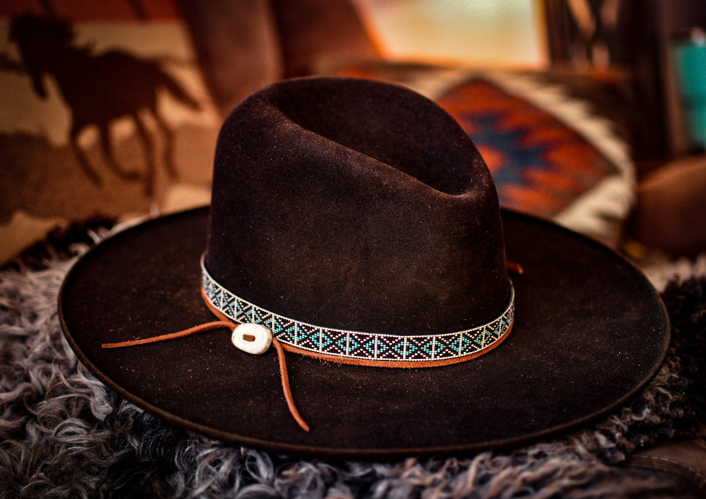 Hat Band — Made to Order — “Garnet”
