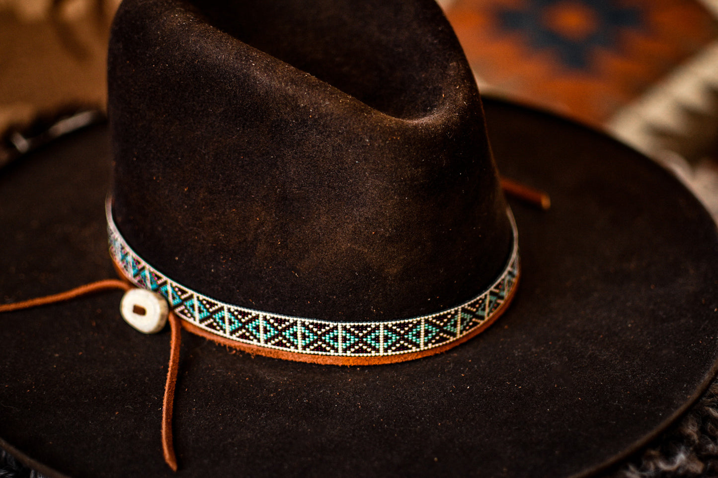 Hat Band — Made to Order — “Garnet”