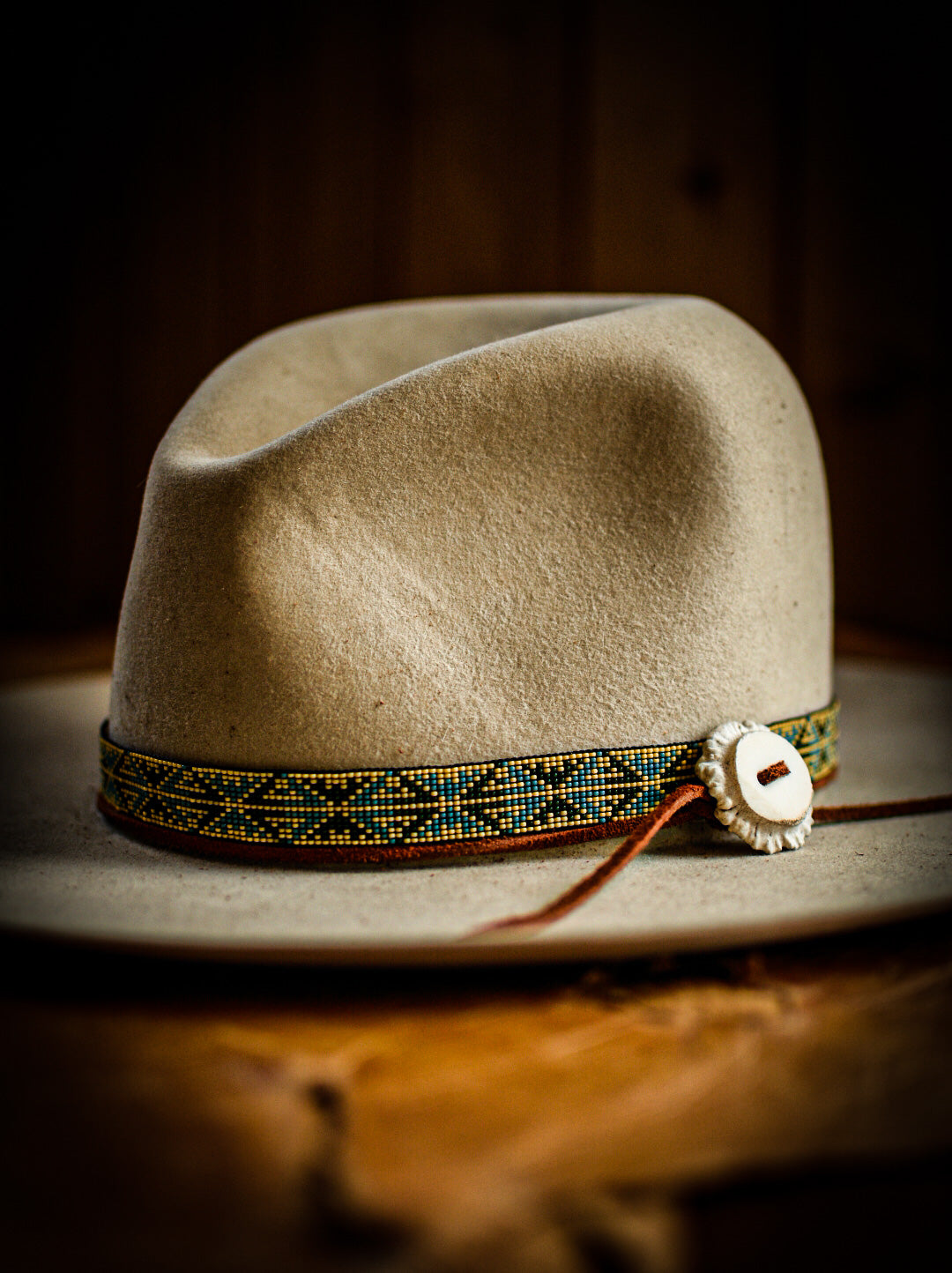 Hat Band — Made to Order — “Bear Grass”