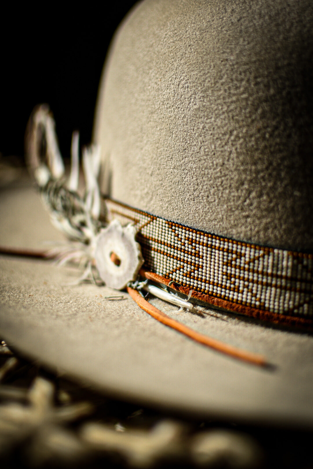 Made to Order — Hatband — “Colt" in Cream