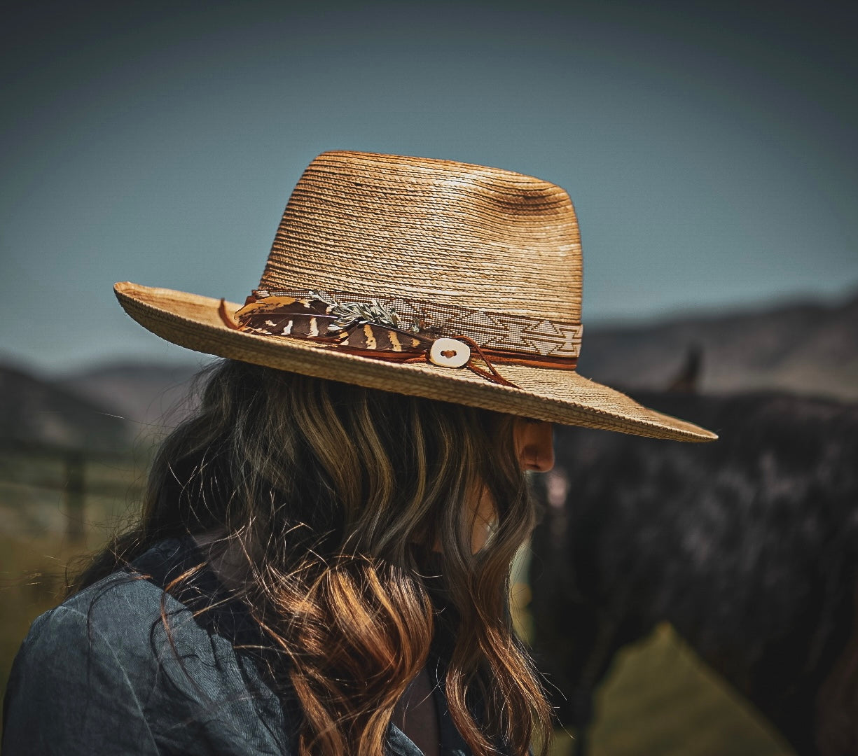 Made to Order — Hatband — “Colt" in Cream