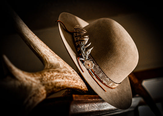 Made to Order — Hatband — “Colt" in Cream