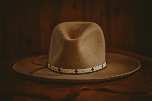 Hat Band - “Bugle Cross” - Bronze