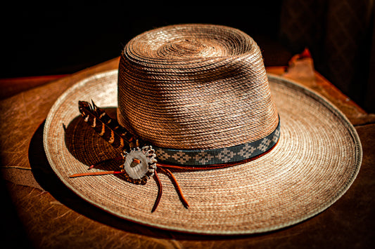 Made to Order - Hat Band - “Quilted Crosses”