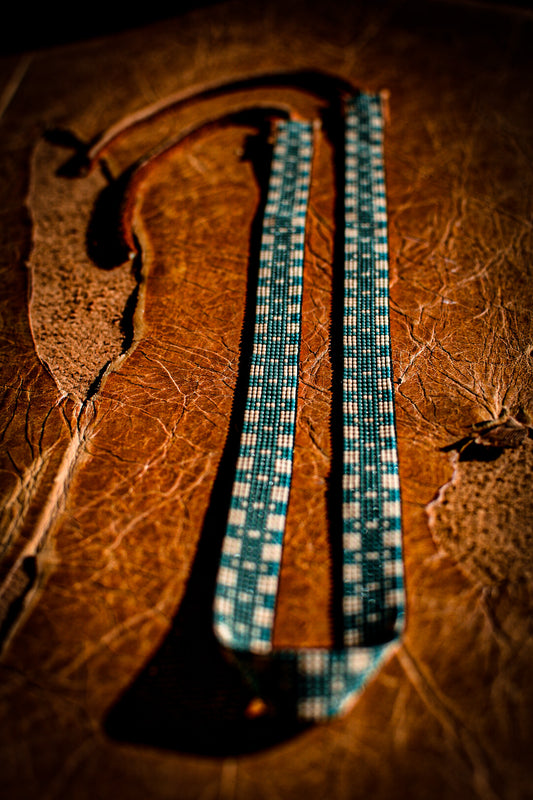 Hat Band — Made to Order— “Mountain Bluebird”