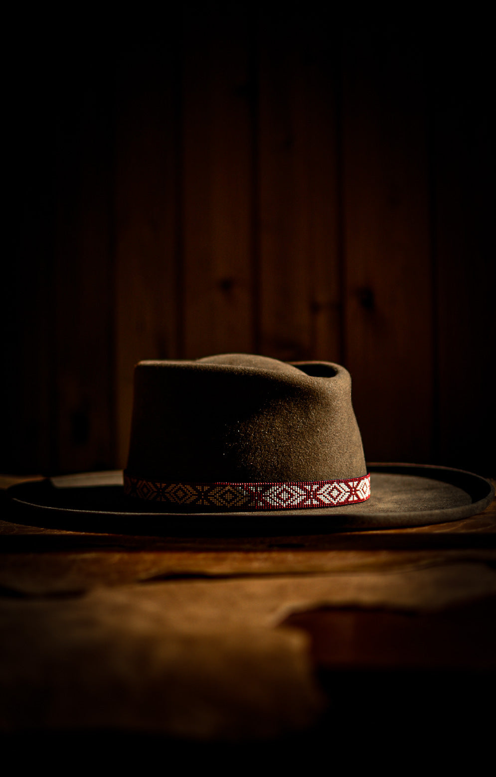 Hat Band — Made to Order — “Prairie Fire”